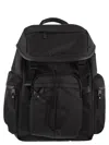 Premiata Technical Fabric Rucksack In Black