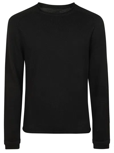 PREMIATA TEXTURED KNIT SWEATER WITH CREW NECKLINE