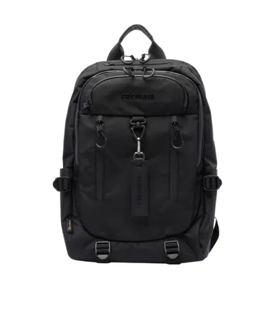 Premiata Top Handle Backpack In Black