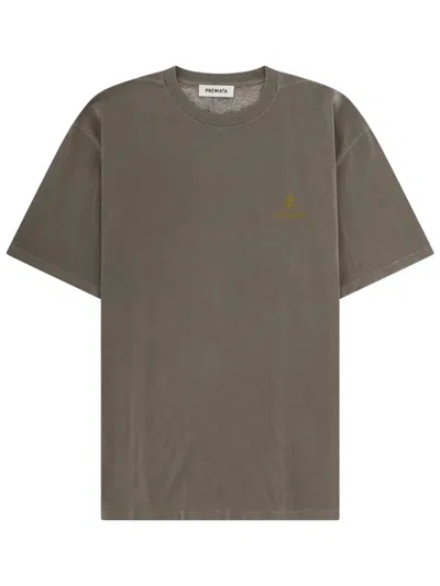 Premiata T-shirt Con Logo In Gray