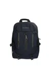 Premiata Ventura Double-layer Padded Backpack In Blue