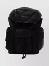 Premiata Versatile Backpack With Multiple Zippered Pockets In Black