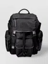 Premiata Versatile Backpack With Multiple Zippered Pockets