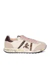Premiata Versatile Sneakers With Modern Calf Leather Overlays In Multi