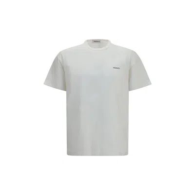 Premiata White Cotton T-shirt In Gray