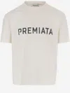 Premiata Logo-print Graphic-print T-shirt In Neutral