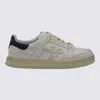 Premiata Low Top Sneakers Featuring Perforated Design In White