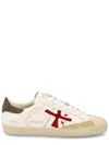 Premiata Logo Patch Sneakers In White