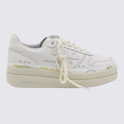 PREMIATA WHITE MICOL SNEAKERS
