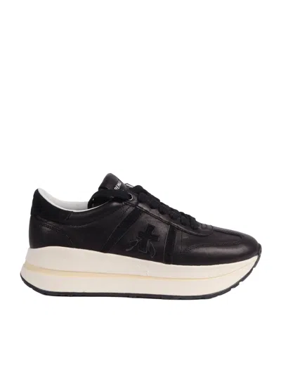 Premiata White Sneakers Bethcoin Black