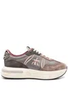 PREMIATA WHITE PREMIATA SNEAKERS BROWN