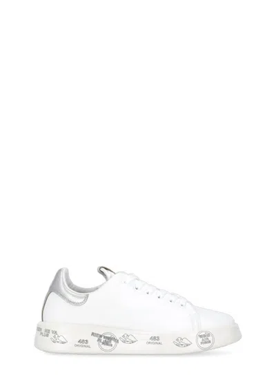 Premiata White  Sneakers White