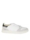 Premiata White Calf Leather Bos Taurus Low Top Sneakers In Blanco