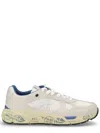 Premiata White Solid Mase-25 Sneakers In White