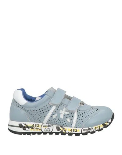 Premiata Babies'  Will Be Lucy V Toddler Sneakers Sky Blue Size 10c Leather