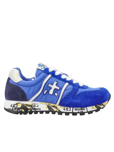 Premiata Will Be Mini Sneaker For Kids In Blue