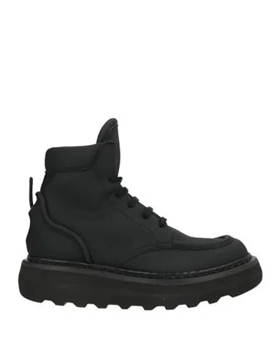 Premiata Woman Ankle Boots Black Size 7 Leather
