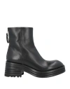 Premiata Woman Ankle Boots Black Size 7 Leather In Black