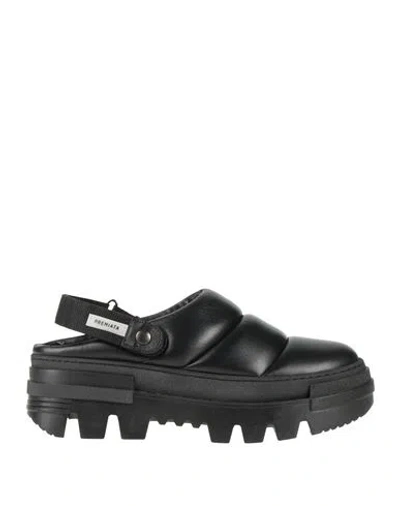 Premiata Woman Mules & Clogs Black Size 8 Leather