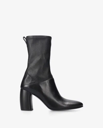 Premiata Women's Anil Nappa Stretch Nero Ankle Boot In Black