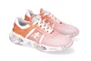Premiata Buff Ombre Lace-up Runner Sneakers In Orange