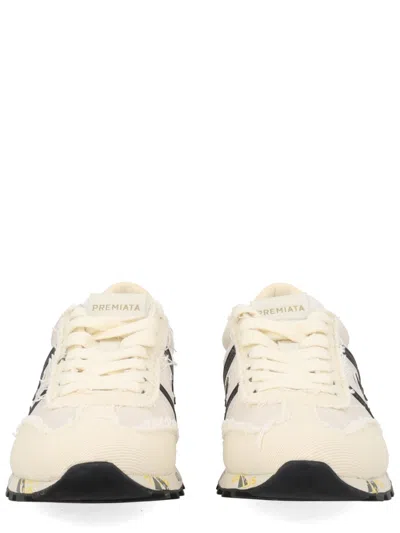 Premiata Women's Low-top Sneaker In White