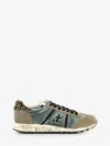 Premiata Women's Lucyd 7019 Sneakers In Sage Green/beige In Multi