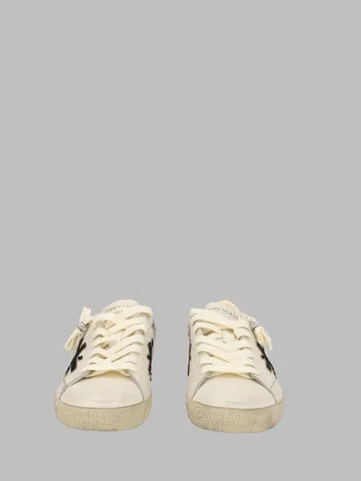 Premiata Women's Modern Leather Sneakers In White
