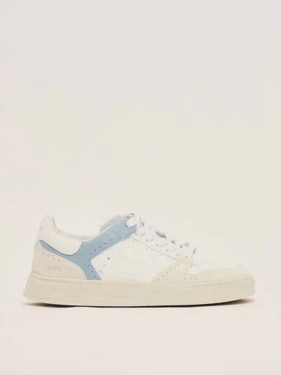 Premiata Women's Quinnd Leather Sneaker In White In Multi