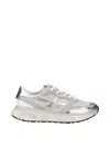 Premiata Lace-up Chunky Sneakers In Silver