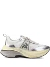 Premiata Sneakers White In Argento