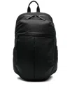Premiata Versatile Backpack Featuring Multiple Elements In Black