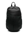 Premiata Versatile Backpack Featuring Multiple Elements In Black