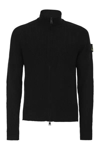 PREMIATA PREMIATA WOOL CARDIGAN WITH ZIP