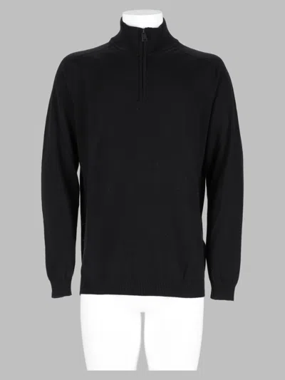 Premiata Wool Sweater Knitwear In Black