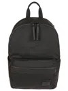 Premiata Zaino Black Nylon Backpack In Black