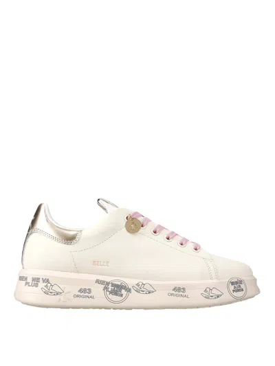 Premiata Sneakers Beige In Neutral