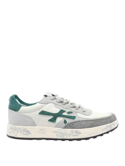 Premiata Sneakers Bianco In White
