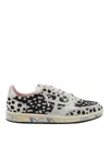Premiata Dalmatian-print Lace-up Sneakers In Multi