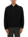 Premiata Hooded Sweater With Long Sleeves And Pockets In Black