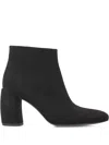 Premiata Zip-up Block-heel Boots In Black