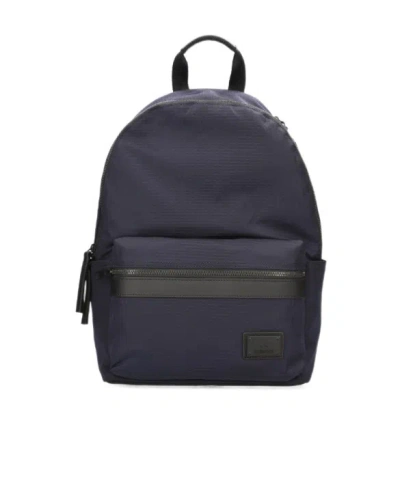 Premiata Zipper Backpack In Black