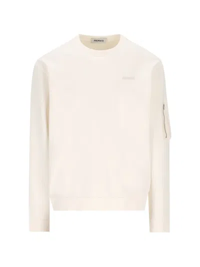 Premiata Zip-pocket Jumper In Neutral