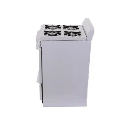 Premier 20" Battery Gas Range In White