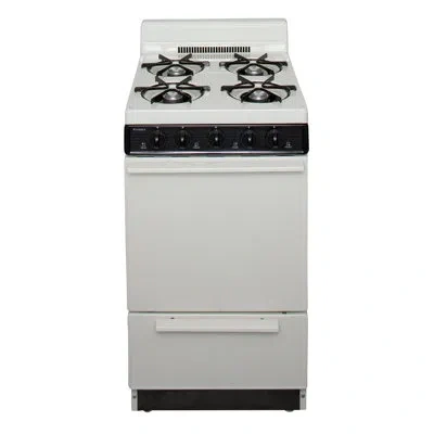 Premier 20" Gas Range In Cream