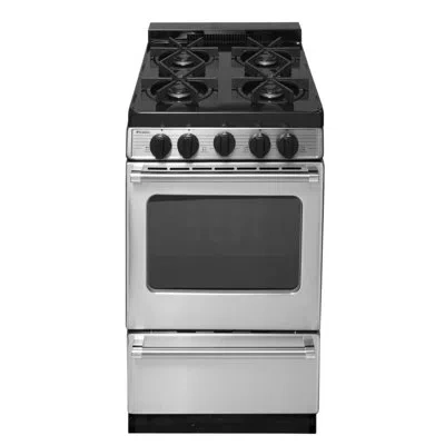 Premier 20" Pro Series Gas Range In Stainless Steel