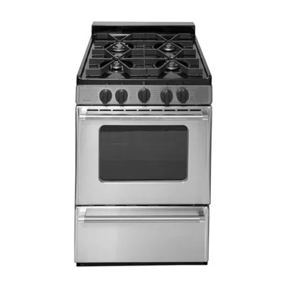 Premier 24" Pro Series Gas Range In Stainless Steel