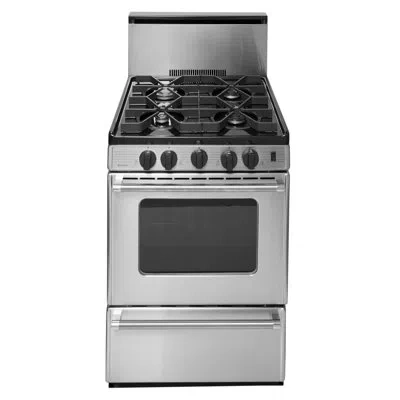 Premier 24" Pro Series Gas Range In Stainless Steel
