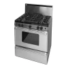 Premier 30" Electonic Ignition Gas Range In Silver