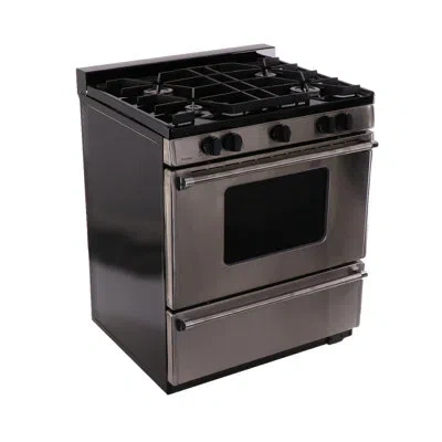 Premier 30" Pro Series Gas Range Battery Ignition In Stainless Steel